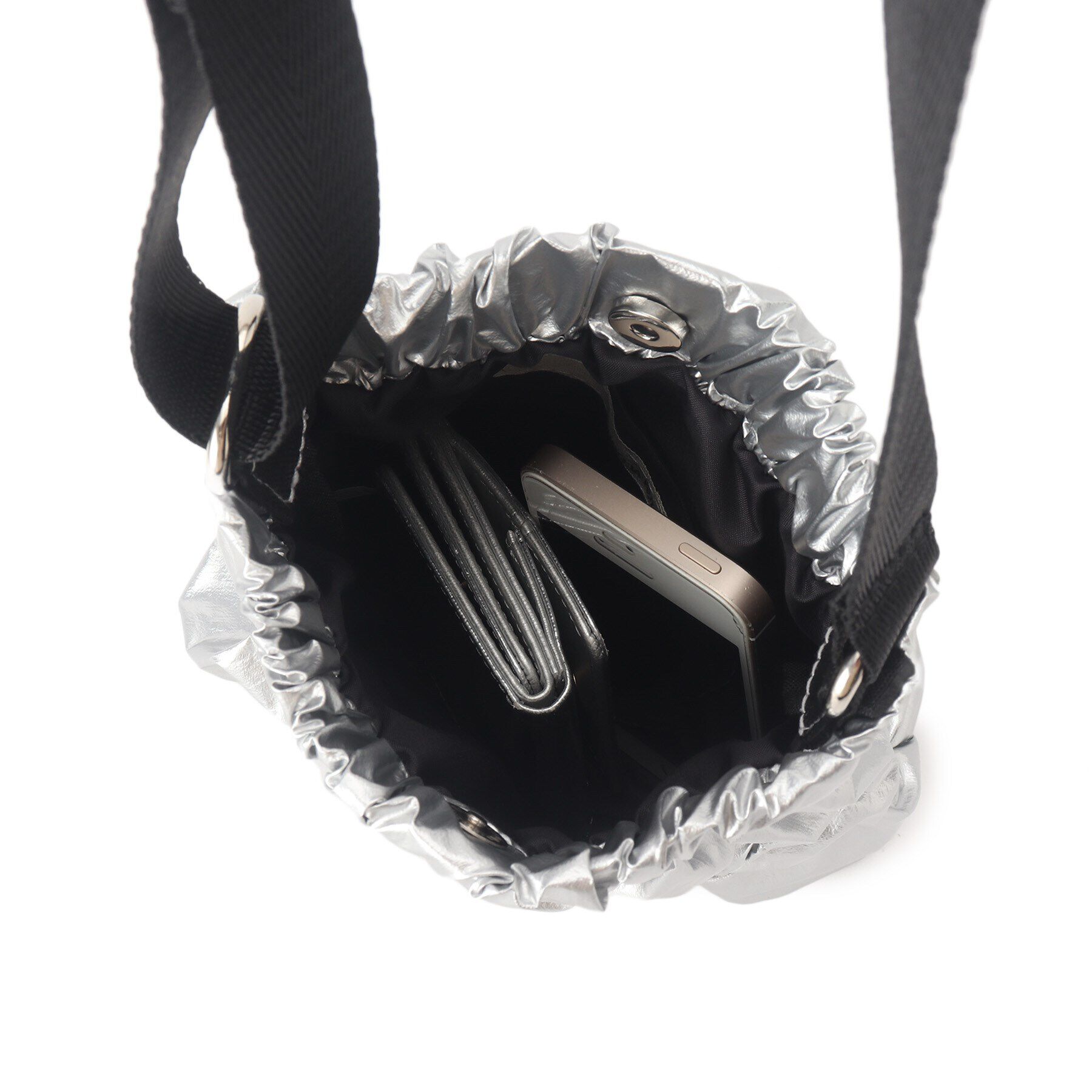 SHOO･LA･RUE「コーデのアクセントに ギャザーミニショルダーバッグ」|ショルダー・メッセンジャー|