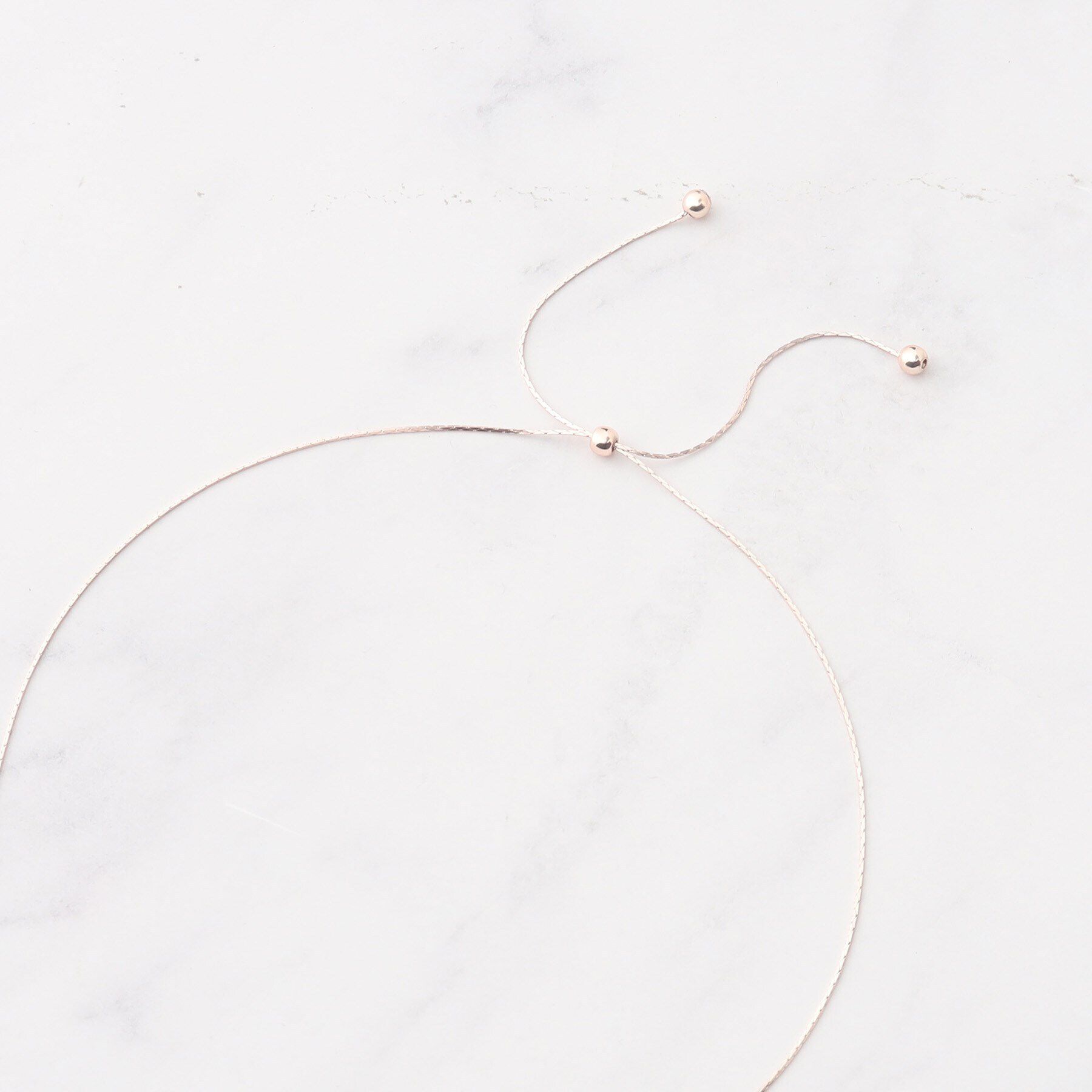 SHOO･LA･RUE「メッキスライダーネックレス」|ネックレス|