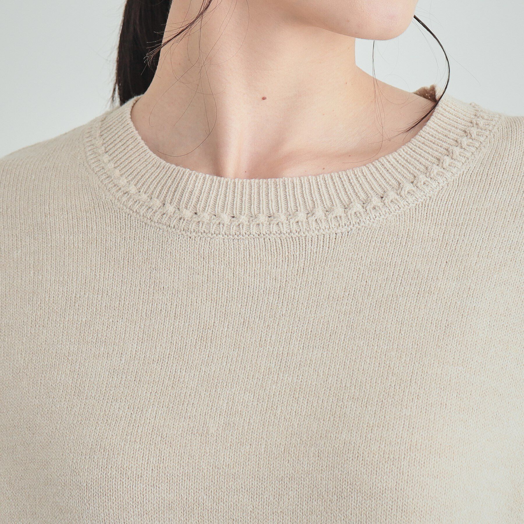 SHOO･LA･RUE「ほんのり甘い 裾チュールニット」|ニット・セーター|