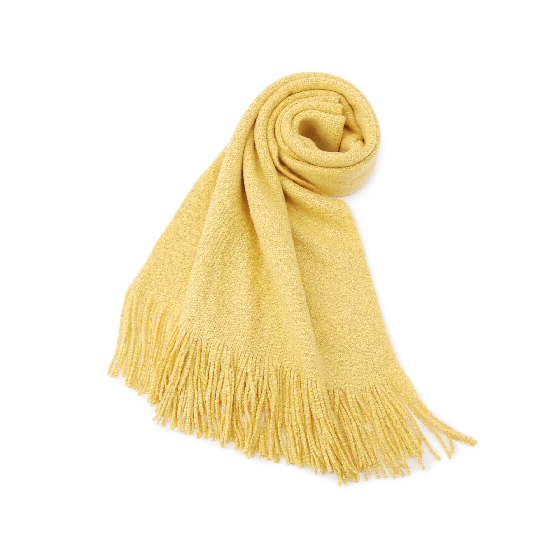 SHOO･LA･RUE「ラッセルストール」|ストール|マスタード(033)