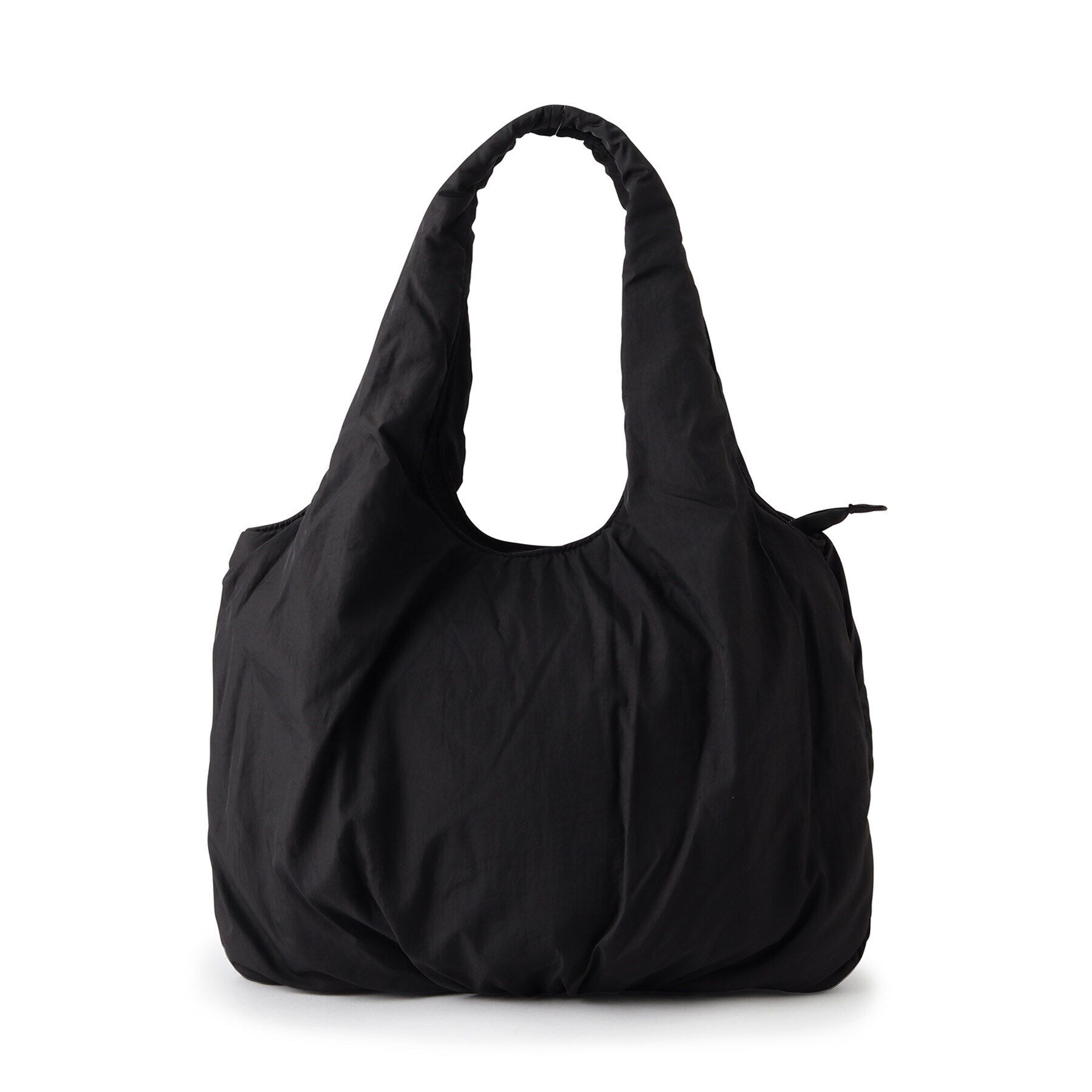 SHOO･LA･RUE「シャイニー／無地アソートトートバッグ」|トートバッグ|ブラック(419)