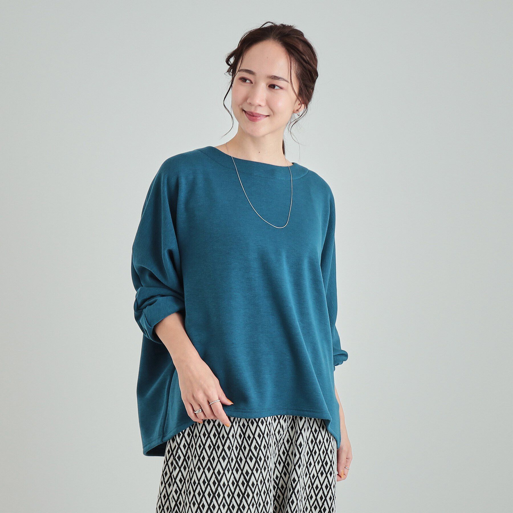 SHOO･LA･RUE「【あったか】ドルマンスリーブ裏起毛トップス」|Tシャツ・カットソー|