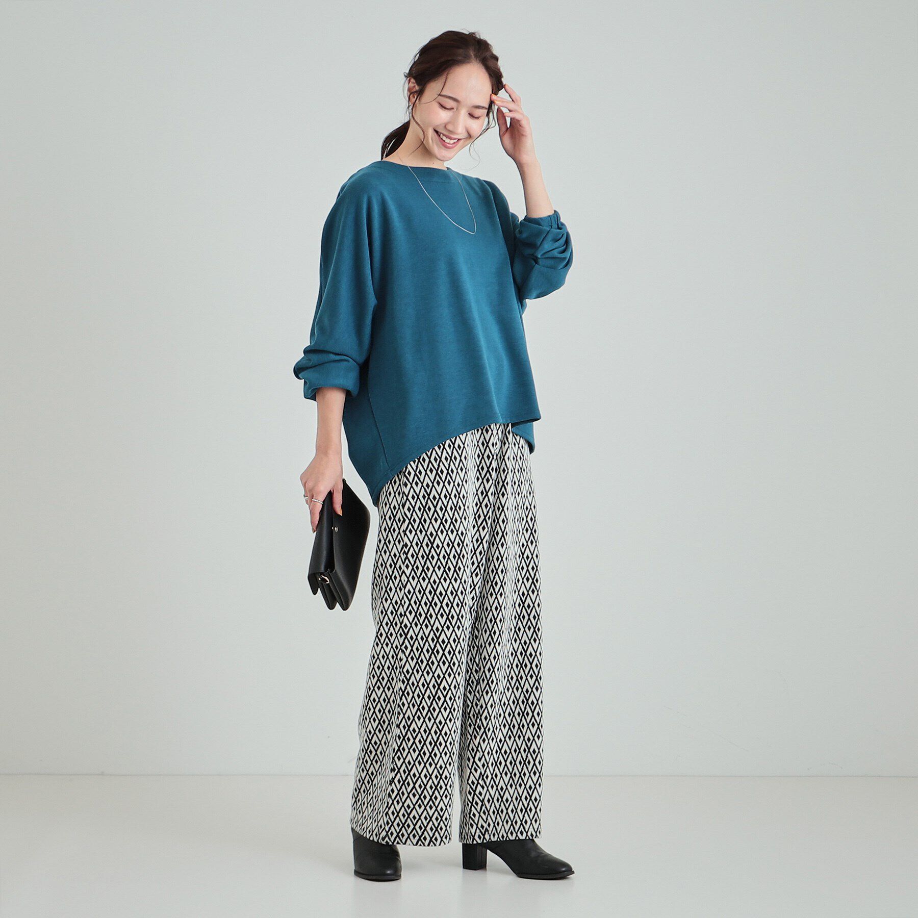 SHOO･LA･RUE「【あったか】ドルマンスリーブ裏起毛トップス」|Tシャツ・カットソー|