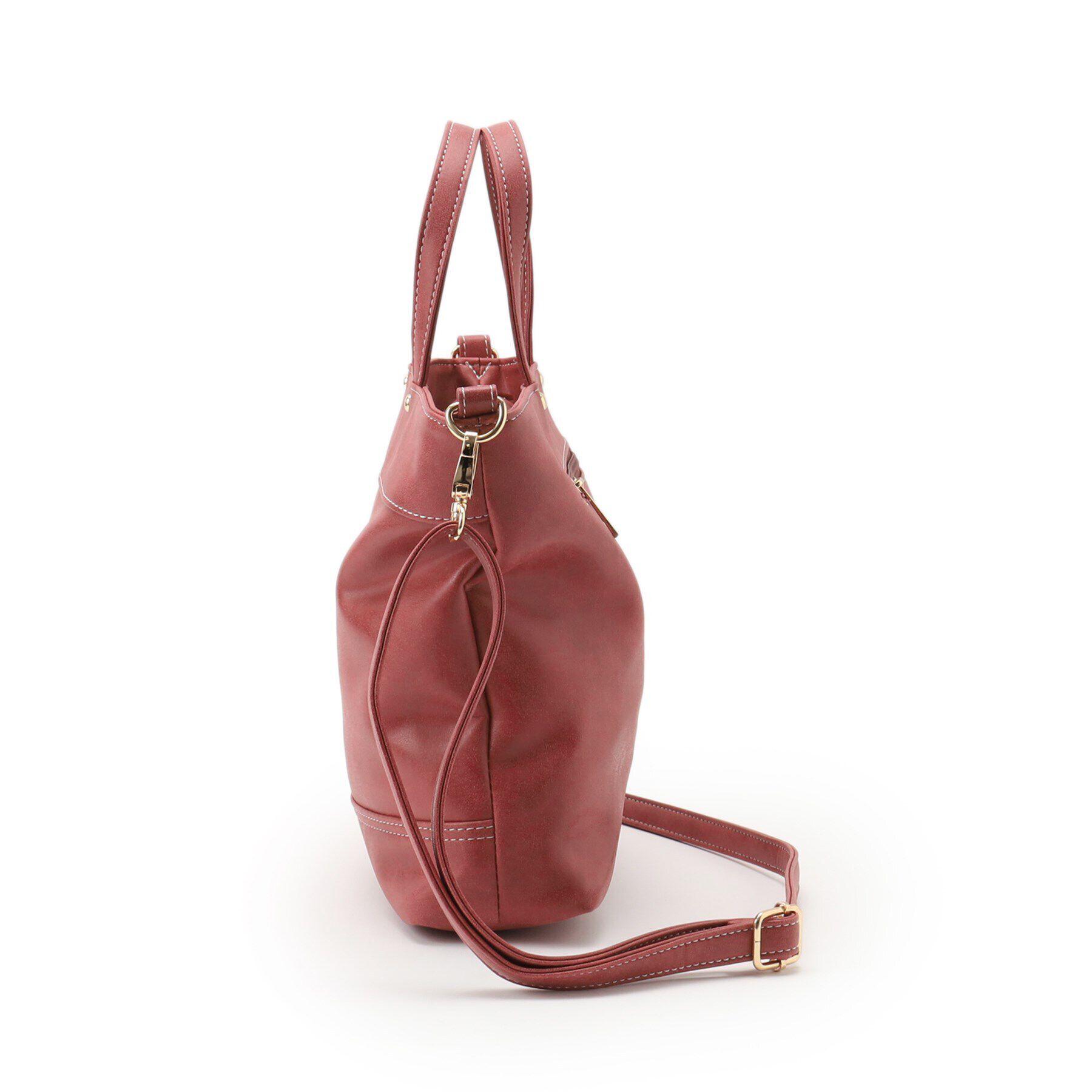 SHOO･LA･RUE「【2WAY】ムラ合皮トートバッグ」|トートバッグ|