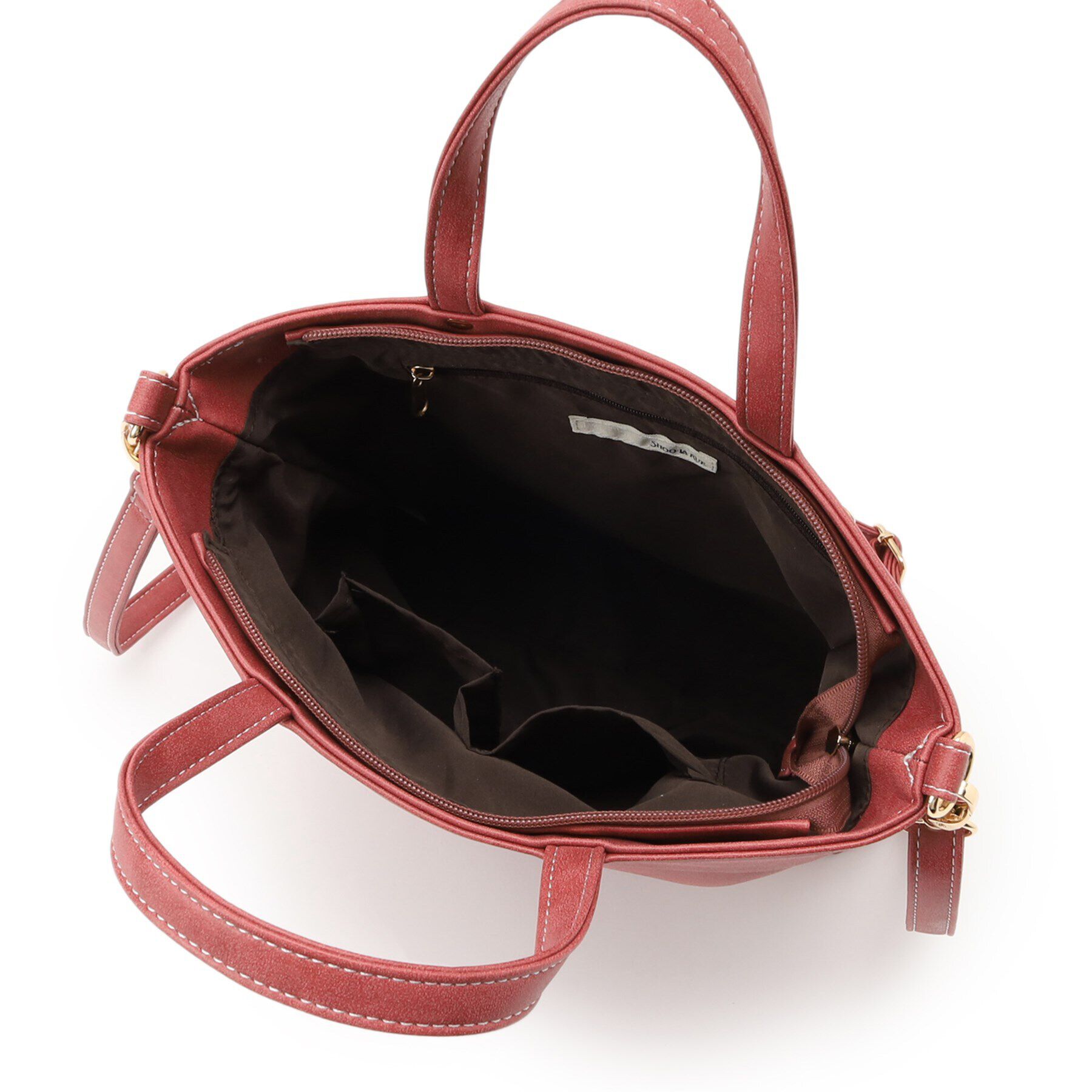 SHOO･LA･RUE「【2WAY】ムラ合皮トートバッグ」|トートバッグ|