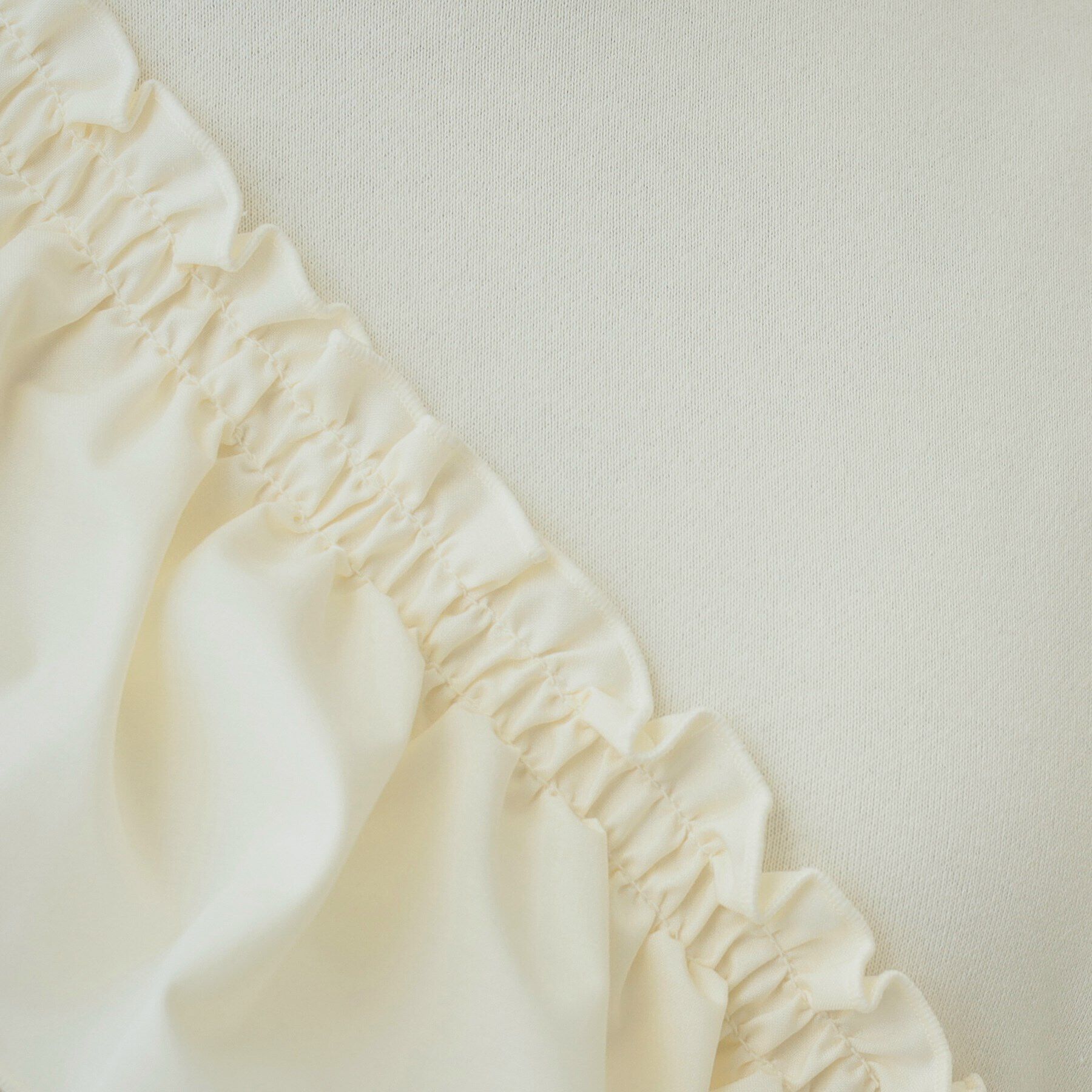 SHOO･LA･RUE「【S-LL】アシメフリル裏起毛スウェット」|パーカー|