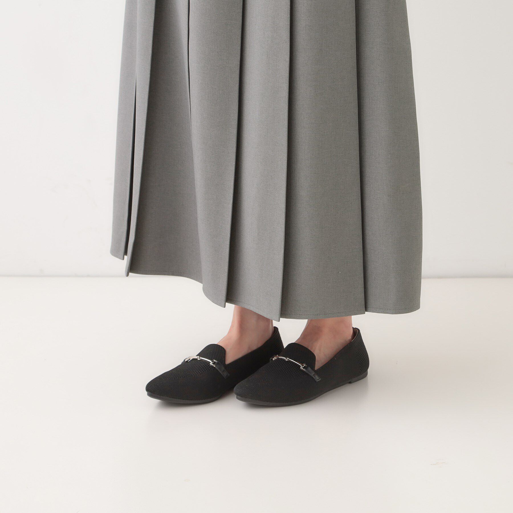 SHOO･LA･RUE「大人カジュアルに着られる ワイドプリーツスカート」|スカート|