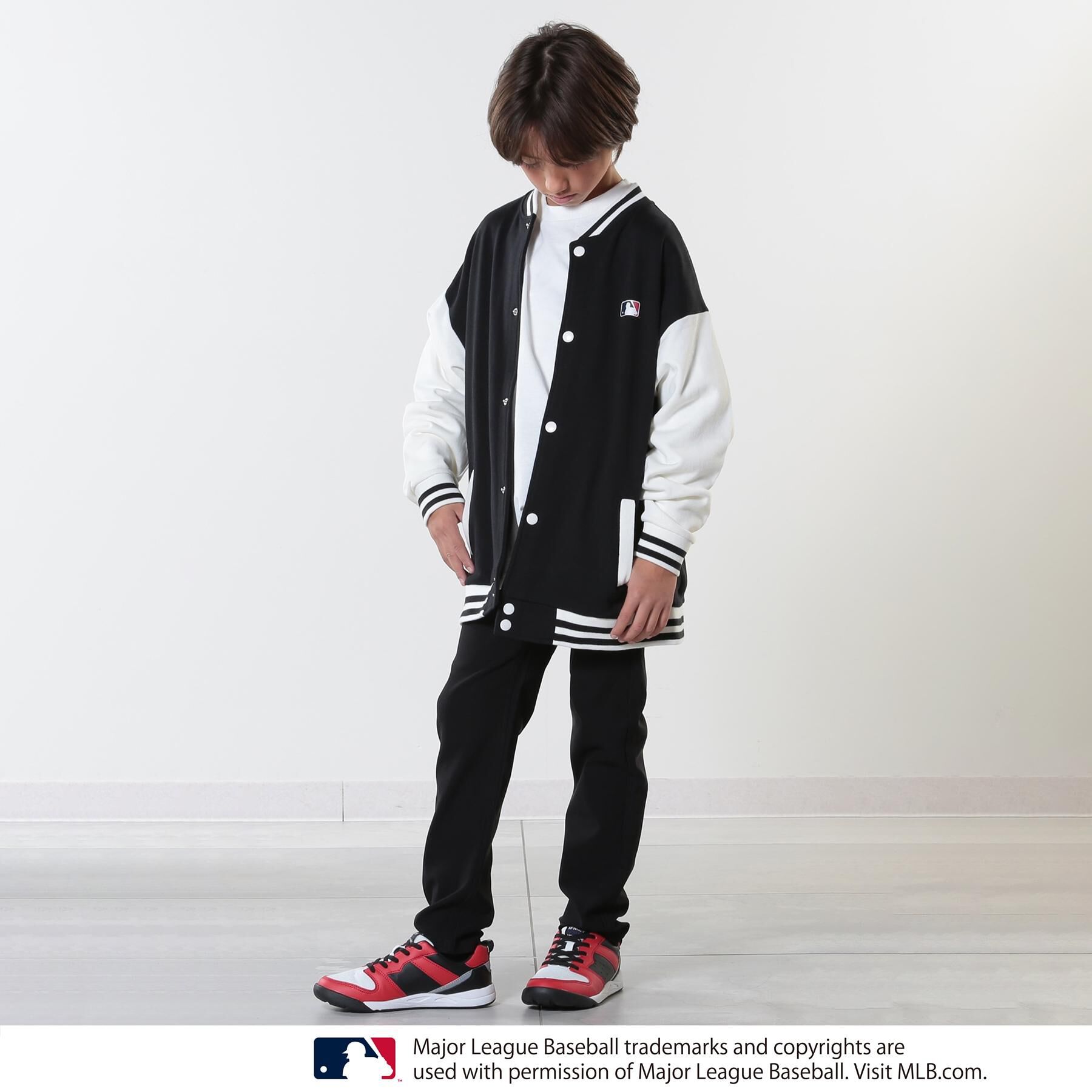 SHOO･LA･RUE「【MLB】裏毛スタジャン」|ブルゾン・スタジャン|