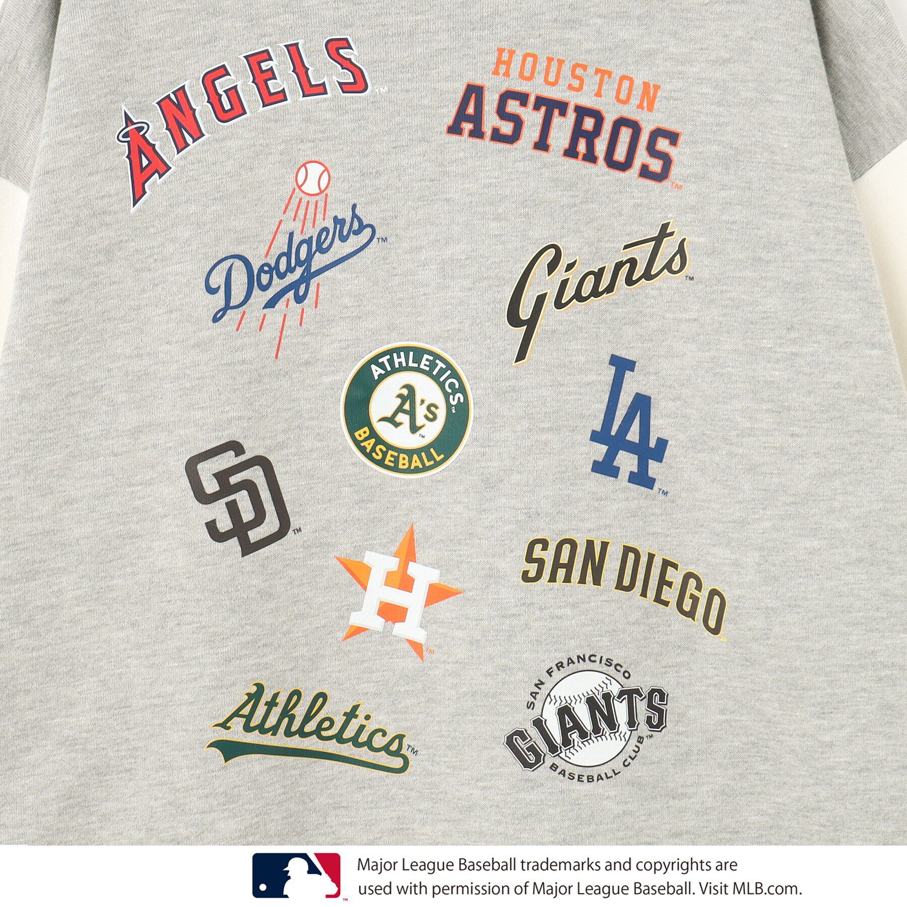 SHOO･LA･RUE「【MLB】裏毛スタジャン」|ブルゾン・スタジャン|