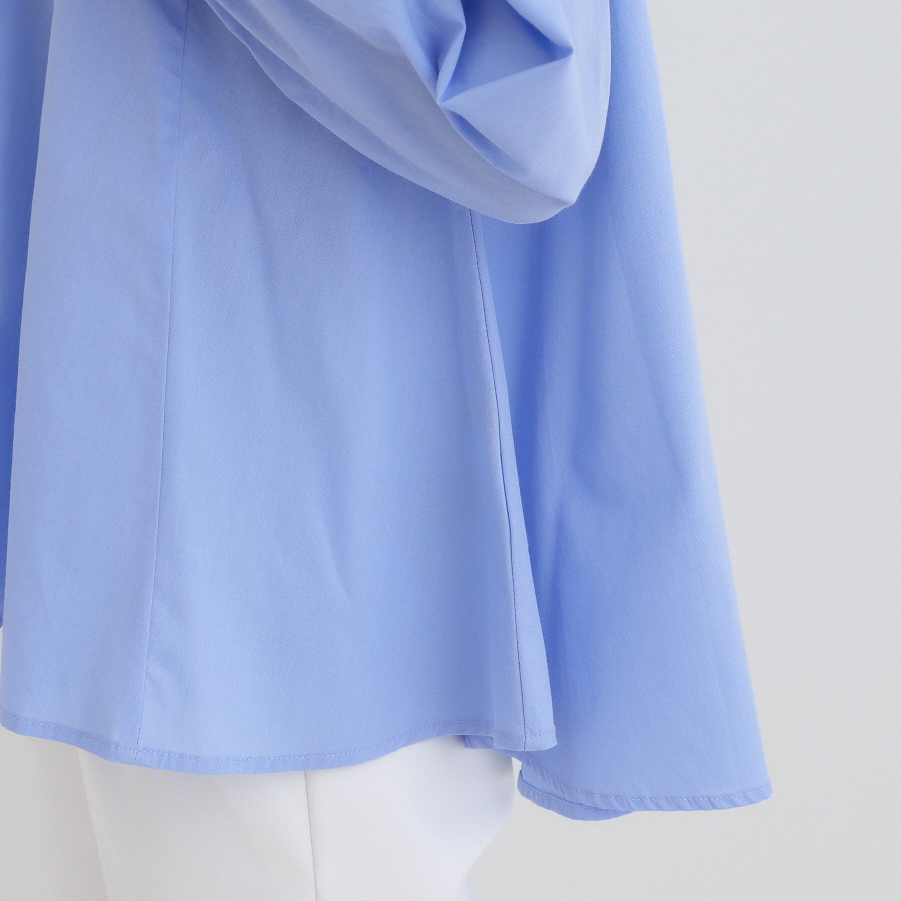 SHOO･LA･RUE「【洗える/体型カバー】フレアリボンブラウス」|シャツ・ブラウス|