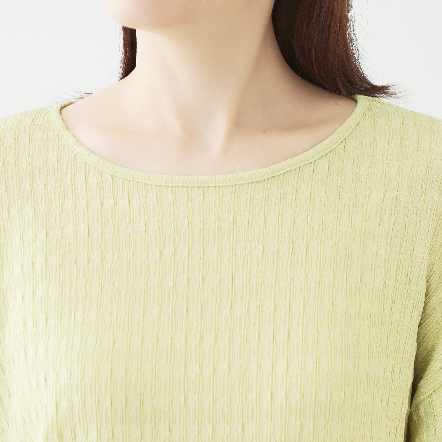 SHOO･LA･RUE「【洗える/S-LL】お袖シャーリングトップス」|シャツ・ブラウス|