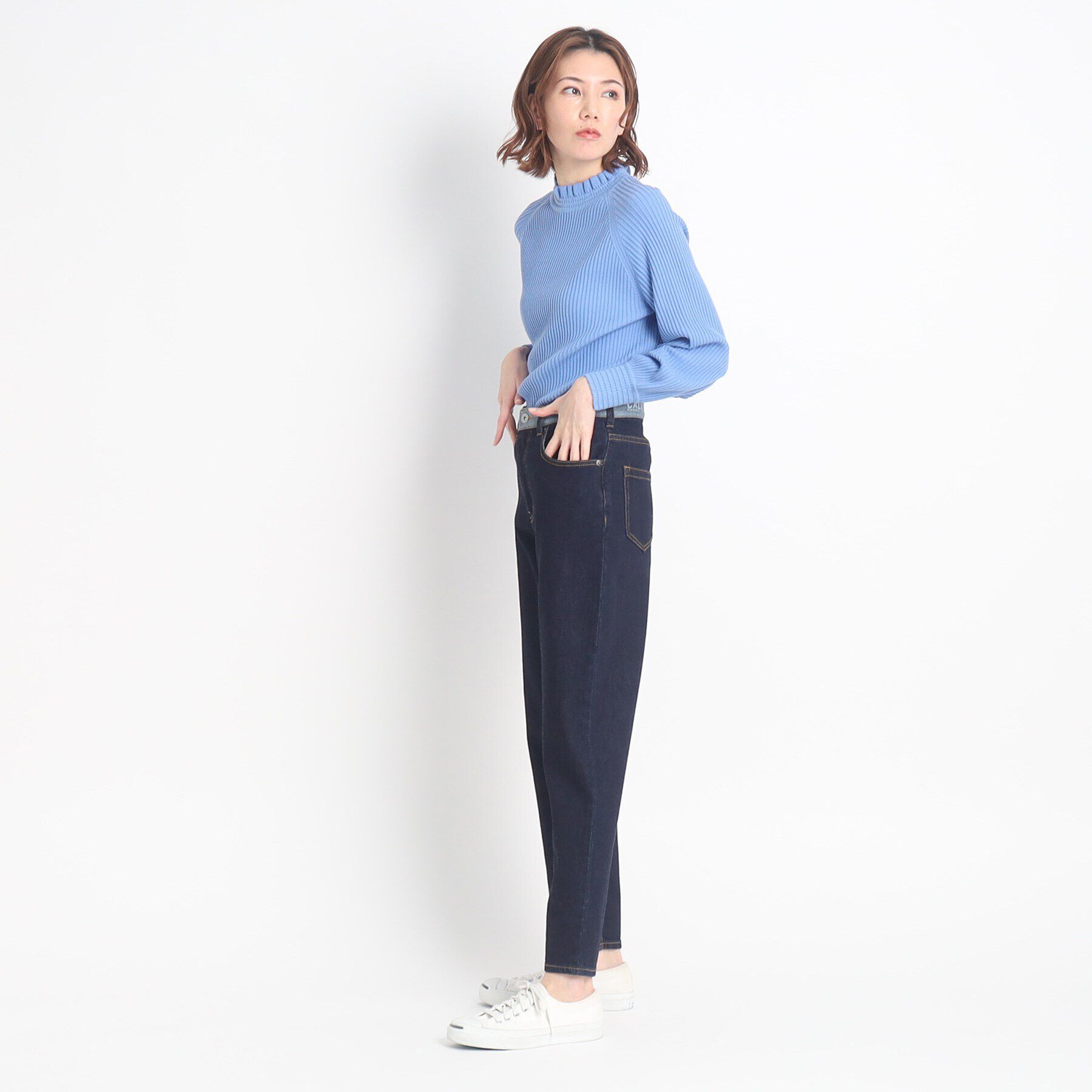 Dessin「【リンクコーデ・CALVERTON】テーパードデニムパンツ＜S～L＞」|デニム|