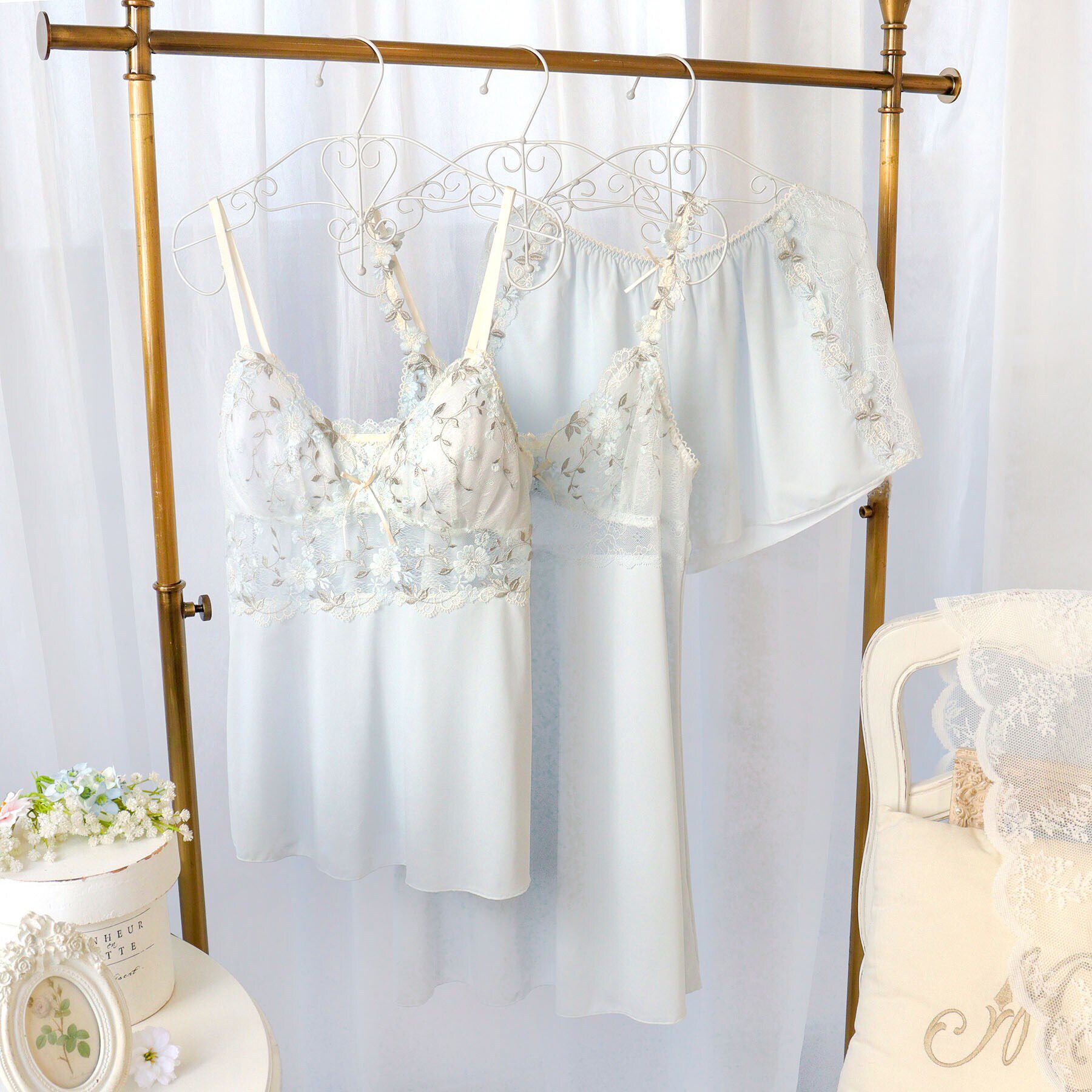 Risa Magli「シュクリエ カップ付キャミソール」|キャミソール|