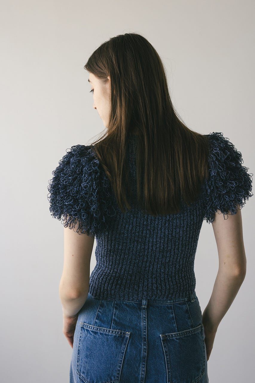 STYLEMIXER「フリンジスリーブニットトップ」|ニット・セーター|