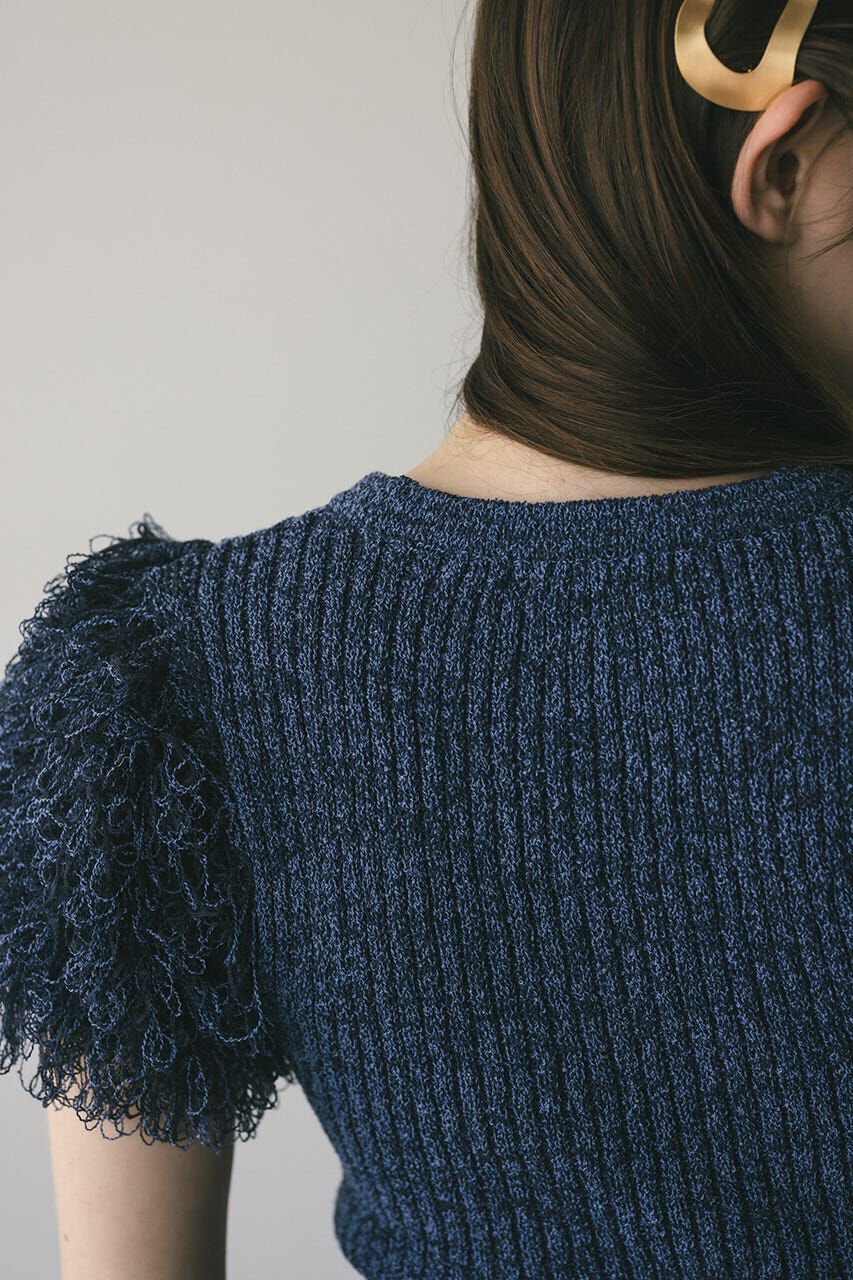 STYLEMIXER「フリンジスリーブニットトップ」|ニット・セーター|