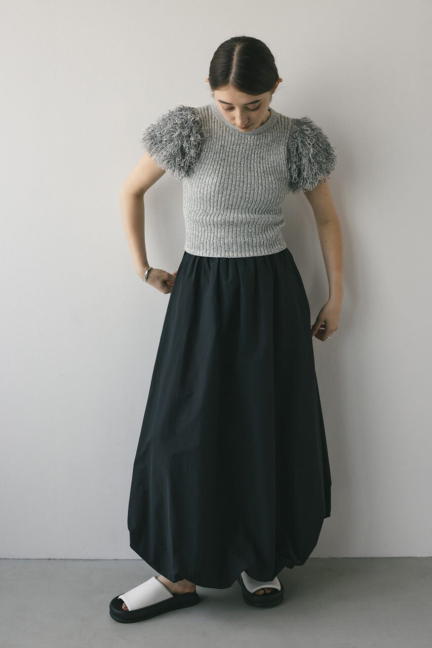 STYLEMIXER「フリンジスリーブニットトップ」|ニット・セーター|