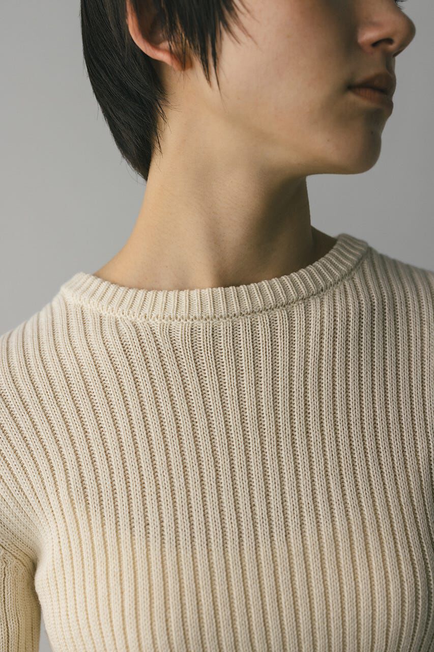 STYLEMIXER「チュールフリンジペプラムニット」|ニット・セーター|