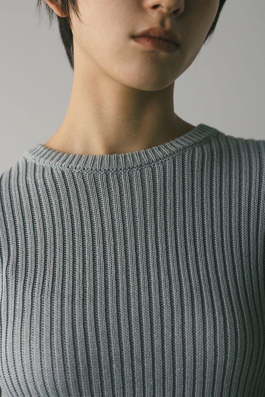 STYLEMIXER「チュールフリンジペプラムニット」|ニット・セーター|