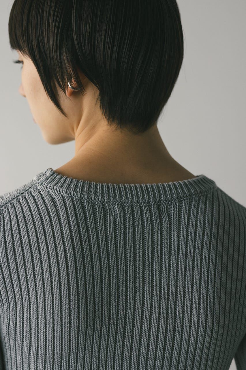 STYLEMIXER「チュールフリンジペプラムニット」|ニット・セーター|