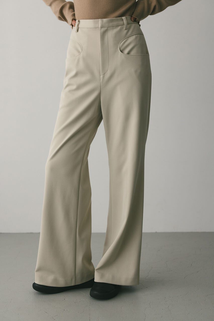 STYLEMIXER「ジャージーセミフレアパンツ」|その他|IVOY3