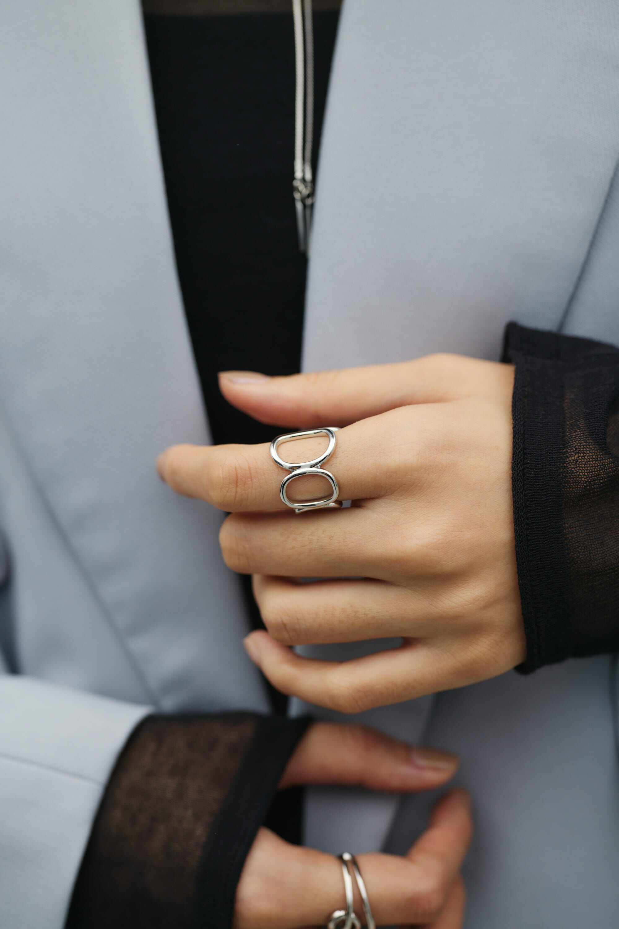 STYLEMIXER「ランダムサークルリング」|リング|SLV