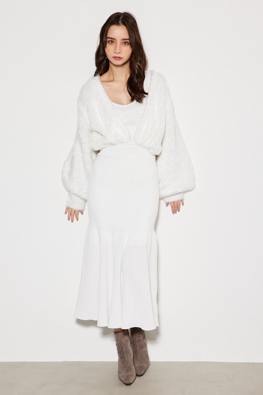 rienda「クロスシャギーボレロSET OP」|ワンピース|