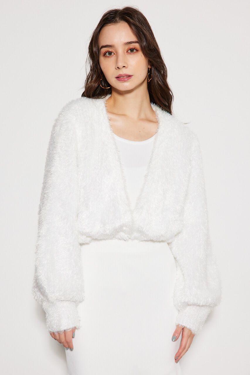 rienda「クロスシャギーボレロSET OP」|ワンピース|