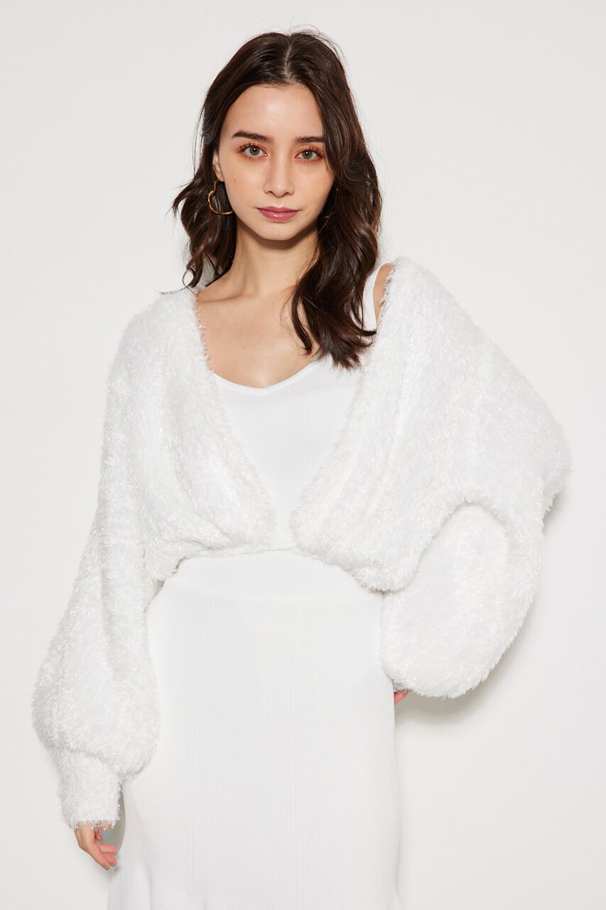 rienda「クロスシャギーボレロSET OP」|ワンピース|