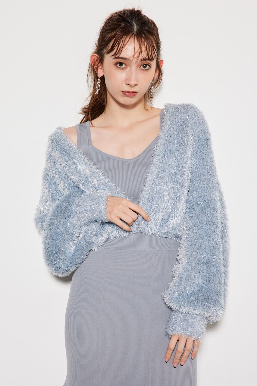 rienda「クロスシャギーボレロSET OP」|ワンピース|