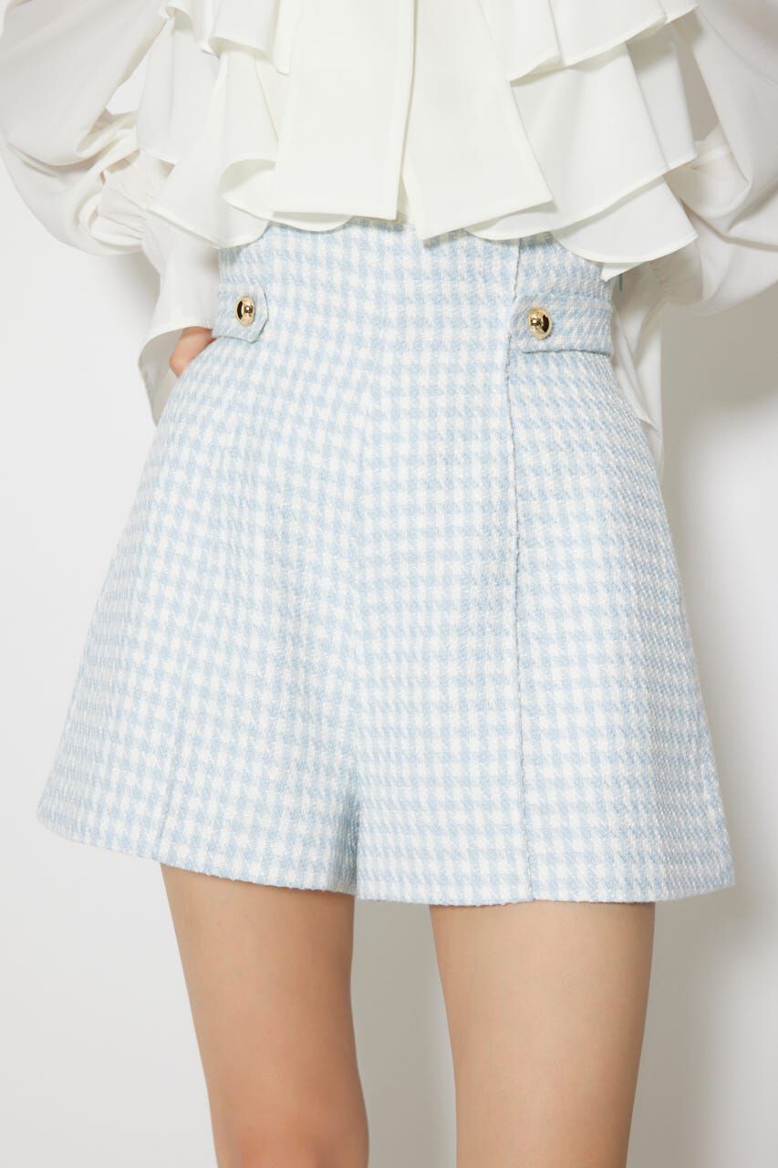 rienda「ハイウエストツイードショートパンツ」|その他|