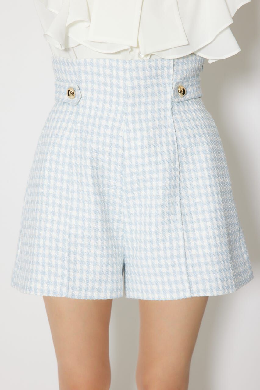 rienda「ハイウエストツイードショートパンツ」|その他|