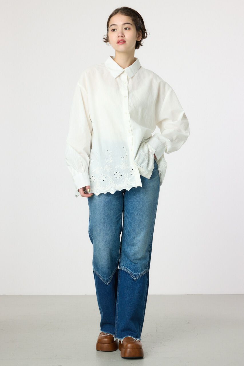 RODEO CROWNS「スカラップシャツ」|シャツ・ブラウス|