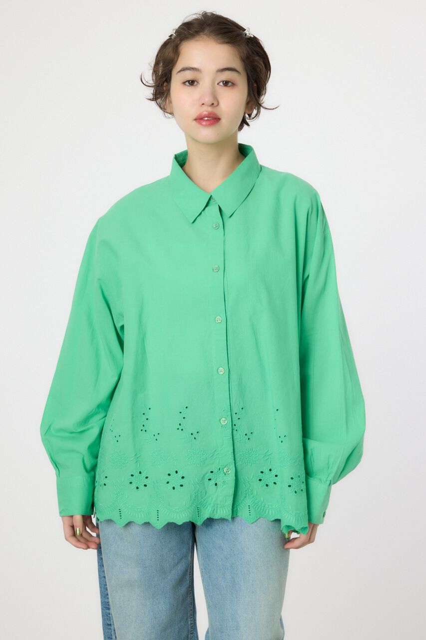 RODEO CROWNS「スカラップシャツ」|シャツ・ブラウス|