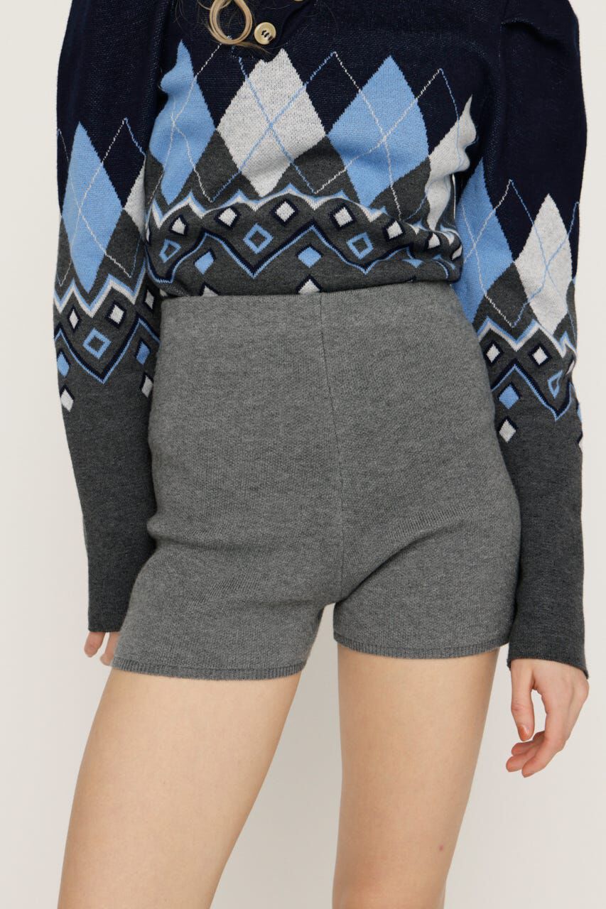 SLY「HG KNIT ショートパンツ」|その他|T.GRY