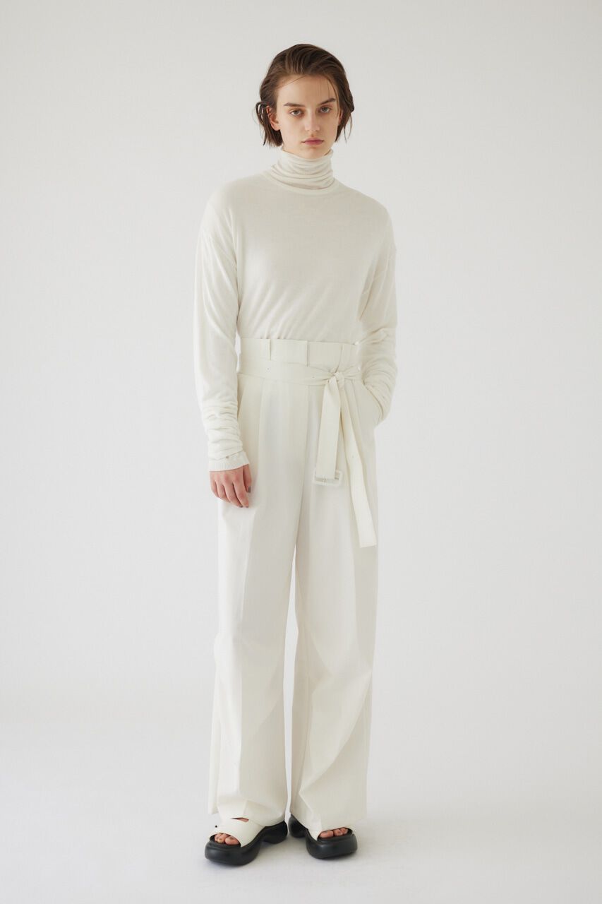 RIM.ARK 「Print knit tops」|ニット・セーター|WHT