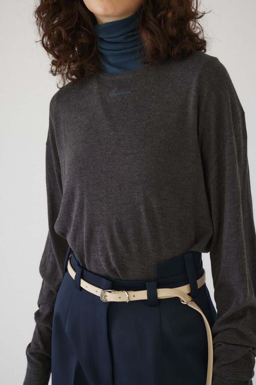 RIM.ARK 「Print knit tops」|ニット・セーター|