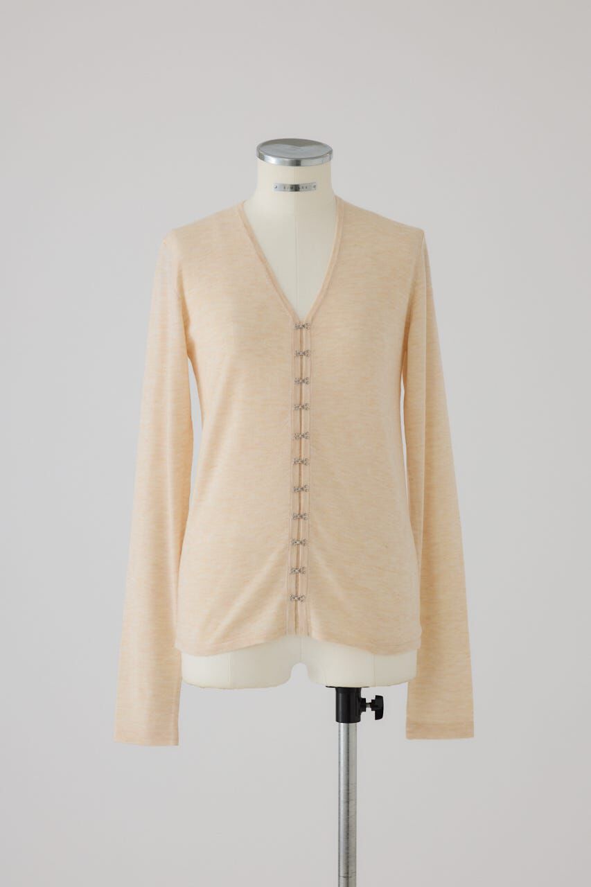 RIM.ARK 「Many hook V neck tops」|ニット・セーター|