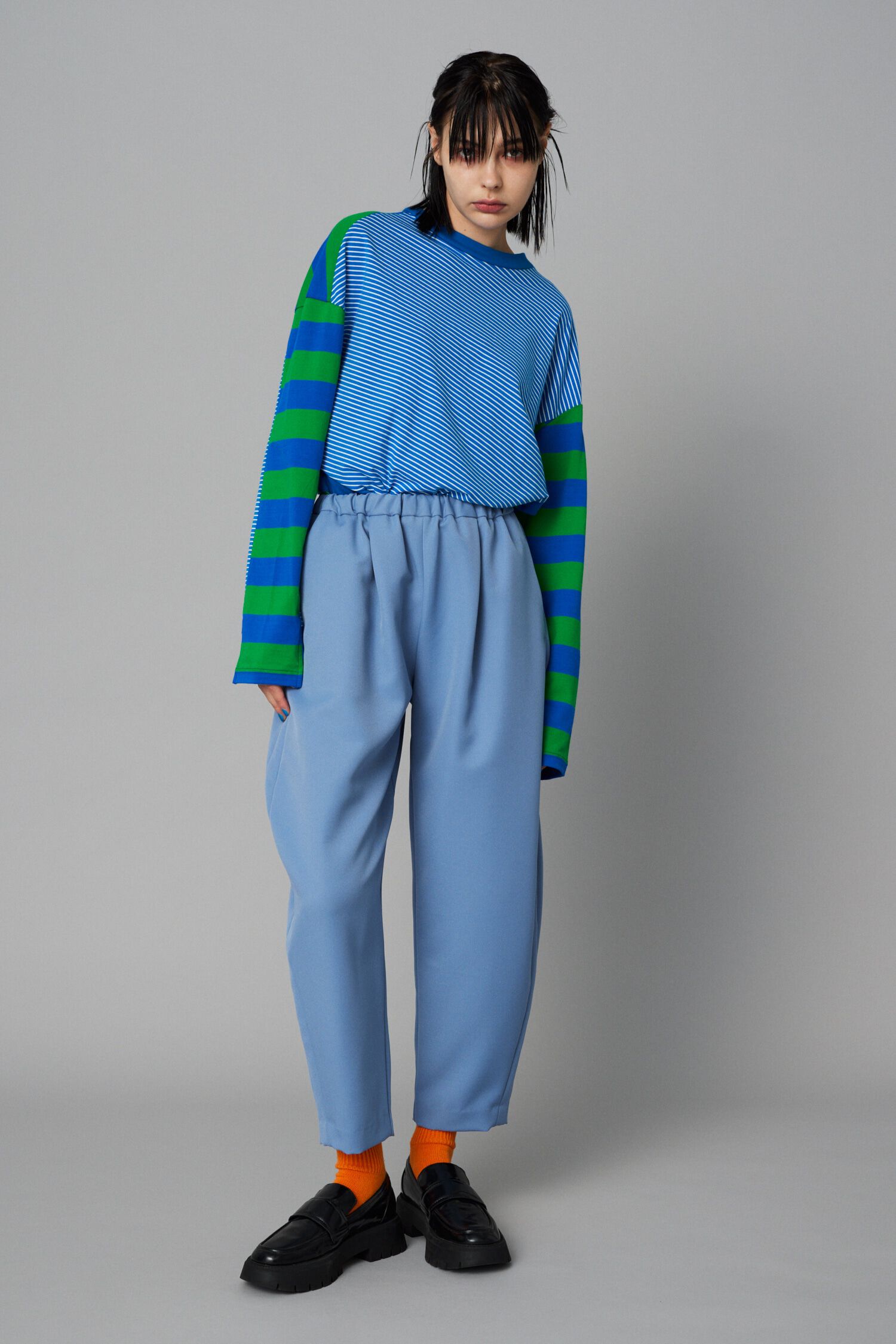 HeRIN.CYE「Cocoon pants」|その他|L/BLU1