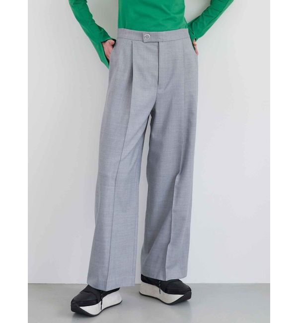 ELENDEEK「RING DOT PIN TUCK PT」|その他|グレー