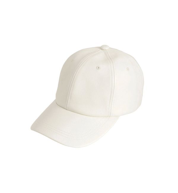 ELENDEEK「FAKE LEATHER CAP」|キャップ・キャスケット|