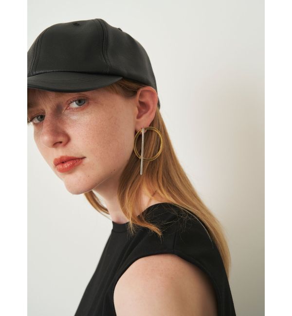 ELENDEEK「FAKE LEATHER CAP」|キャップ・キャスケット|