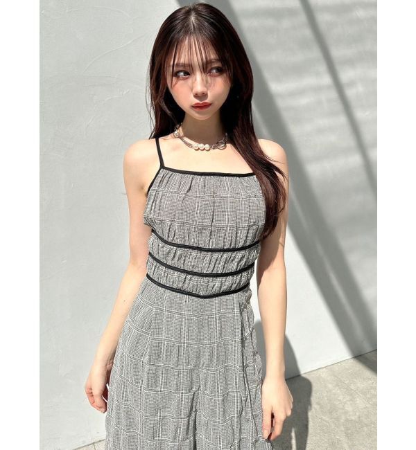 RESEXXY「シフォンキャミコンビネゾン」|オールインワン|