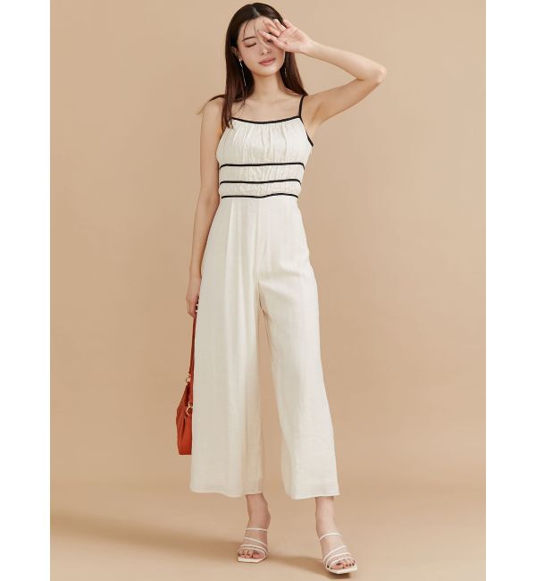 RESEXXY「シフォンキャミコンビネゾン」|オールインワン|