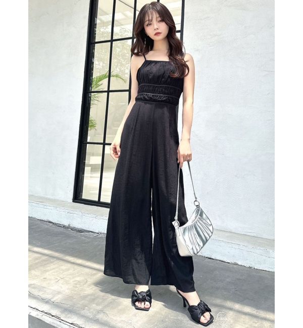 RESEXXY「シフォンキャミコンビネゾン」|オールインワン|