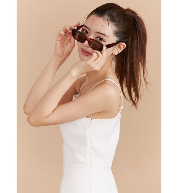 RESEXXY「カラーフレームスクエアサングラス」|サングラス|