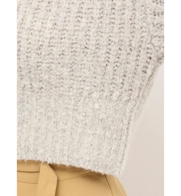 dazzlin「ブレンドカラークロップドニットトップス」|ニット・セーター|