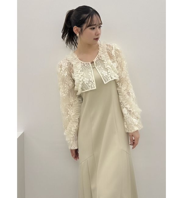 dazzlin「2ピースフリルボレロワンピース」|ワンピース|