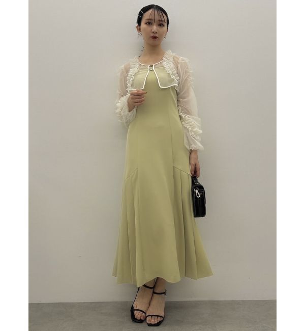 dazzlin「2ピースフリルボレロワンピース」|ワンピース|