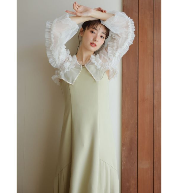 dazzlin「2ピースフリルボレロワンピース」|ワンピース|