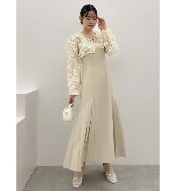 dazzlin「2ピースフリルボレロワンピース」|ワンピース|